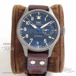 ZF Factory IWC Big Pilot's IW500401 Black Dial Brown Leather Strap Swiss Cal.51111 46.2mm Automatic Watch